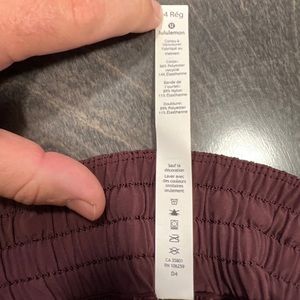 Lululemon shorty short - worn once.